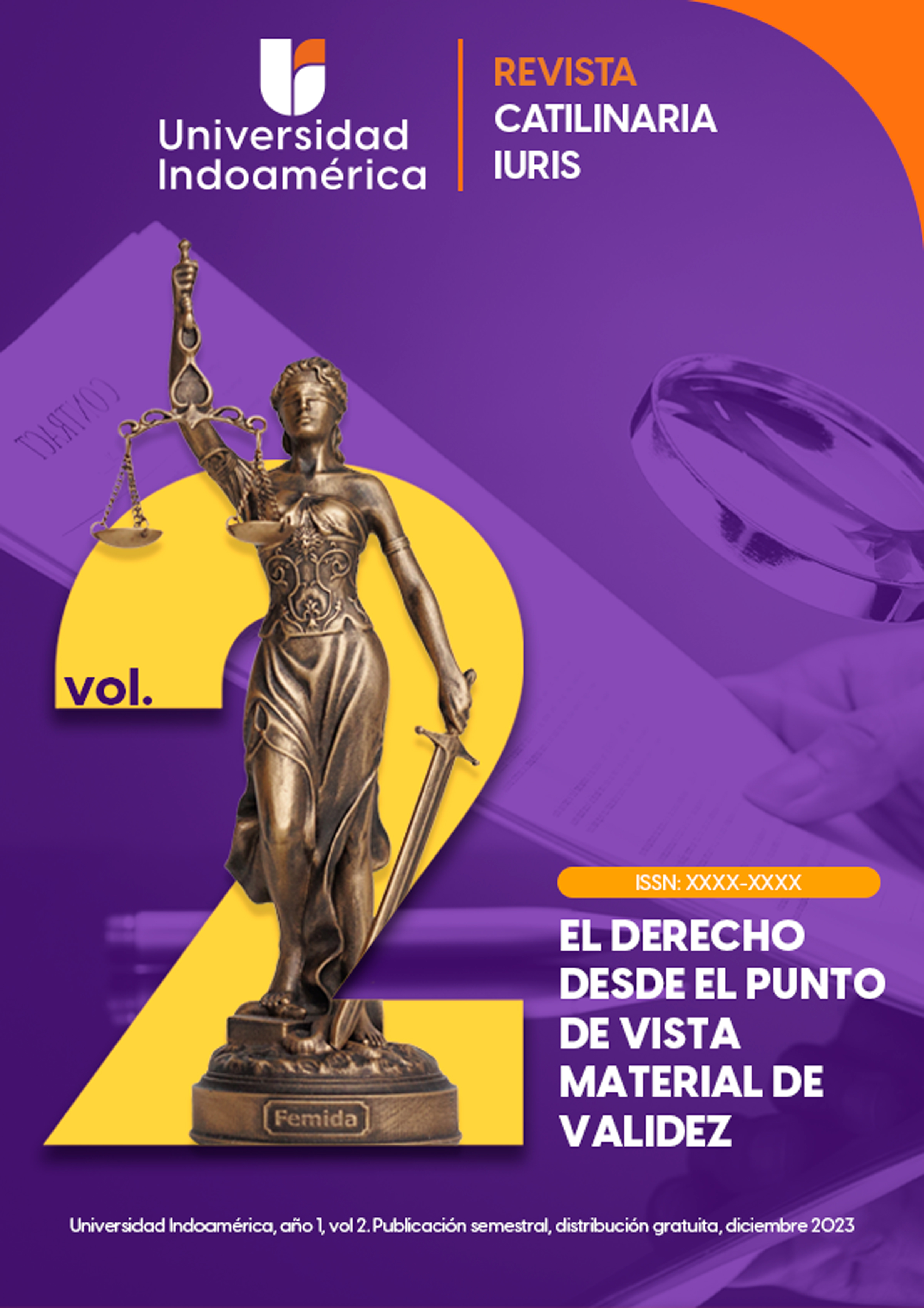 					Ver Vol. 1 Núm. 2 (2023): EL DERECHO DESDE EL PUNTO DE VISTA MATERIAL DE VALIDEZ
				